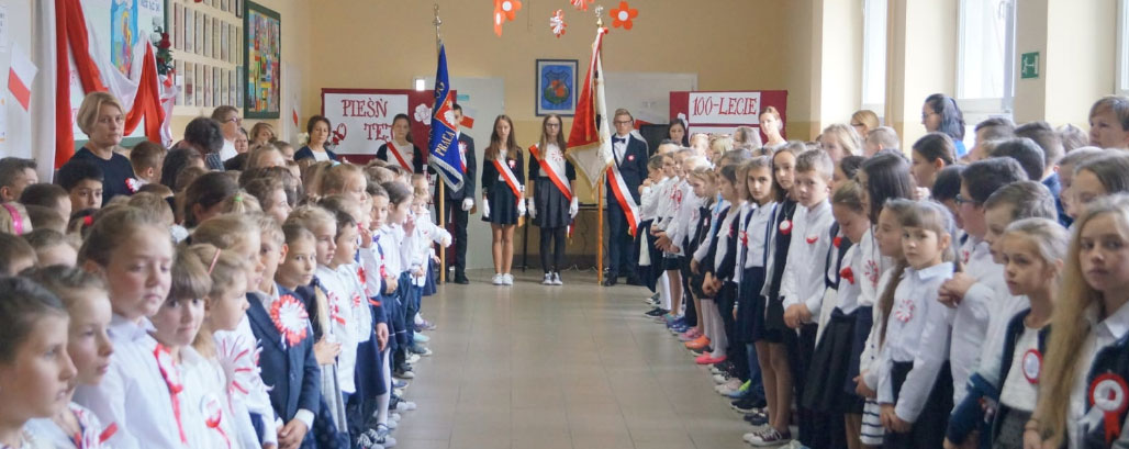 Rekord dla Niepodległej w Szkole Podstawowej nr 1 w Jabłonce Gminy Jabłonka